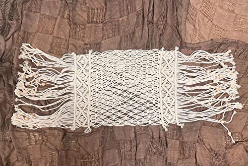 Newborn Photography Props Baby Photoshoots Photo Posing Macrame Rug Backdrop (Beige) - color: Beige
