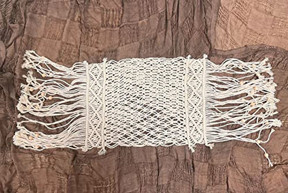 Newborn Photography Props Baby Photoshoots Photo Posing Macrame Rug Backdrop (Beige) - color: Beige