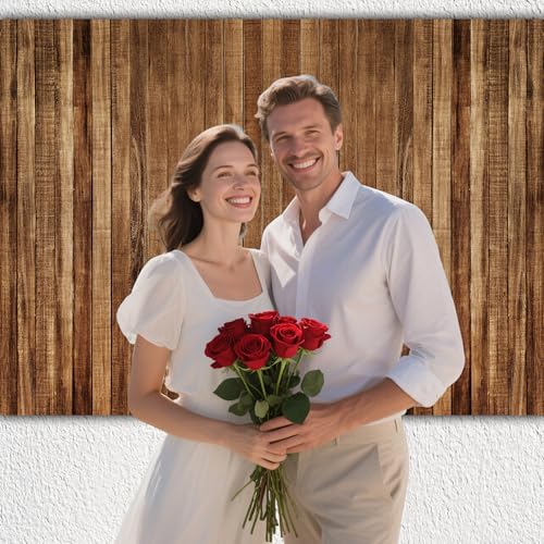 20x10 FT Wood Backdrop for Photography Rustic Brown Wooden Board Background Decoration Large Floor Wall Photo Booth Birthday Party Banner Holiday Celebration Event Anniversary Supplies - color: Vintage, size: 20x10 FT