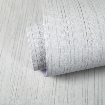 Beige Grey Grasscloth Peel and Stick Wallpaper 15.74" x 196.85" Boho Grass Cloth Contact Paper Linen Wallpaper Self-Adhesive Waterproof Vinyl Rolls - color: Beige Grey, size: 15.7" x 196.9"