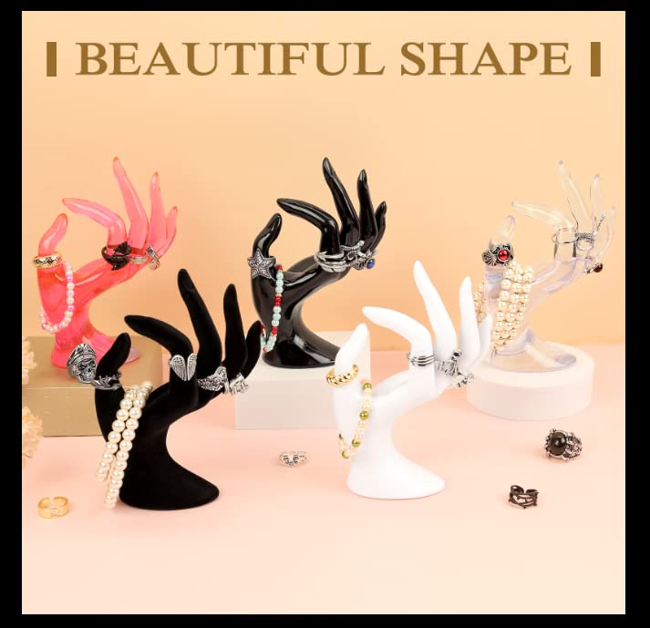 Jewelry Display Holder Bracelet - color: White