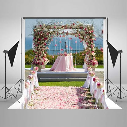 Custom 7x7ft Custom Backdrop Personalized Photo Backdrop with Picture Backdrop for Photography, Gift for Christmas, Birthday, Wedding, Graduation, Valentine's Day (84x84in) - size: 7x7FT