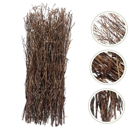 Ipetboom 3pcs Sushi Tray Rustic Japanese Sashimi Plate Decorative Fence for Food Presentation and Photography Natural Sushi Plates for Restaurant and Home Use