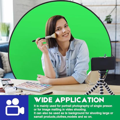 Portable Blue Green Screen Chair, 57 in Greenscreen Backdrop with Stand Double Sided Foldable Green Background, Chroma Key, for Photography Streaming Gaming Photo Zoom Video Chats and Meeting - color: Green/Blue Screen