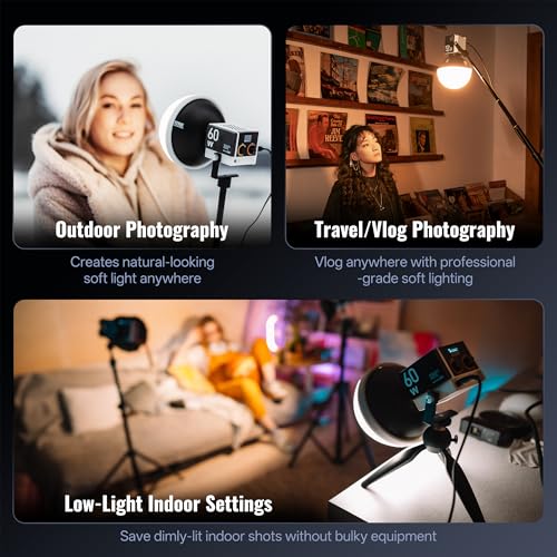 ZHIYUN Mini Dome Diffusion Softbox ZY Mount [Official] Quick Folding Quick Set Up with Diffusers/Honeycomb Grid Compatible with X100 X60 Series CX100 G60 CX50 Soft Light Video Recording Portraits - style: Mini Lantern Softbox