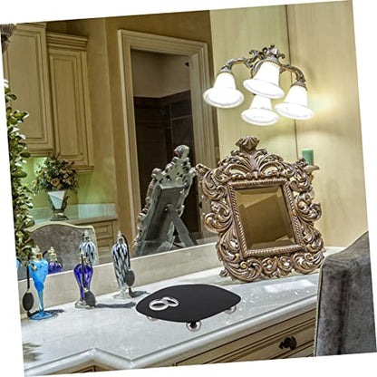 1 PC Acrylic Sundries Holder Tray for Aromatherapy and Home Decoration Irregular Design for Storing Cosmetics and Items for Parties and Photography Props