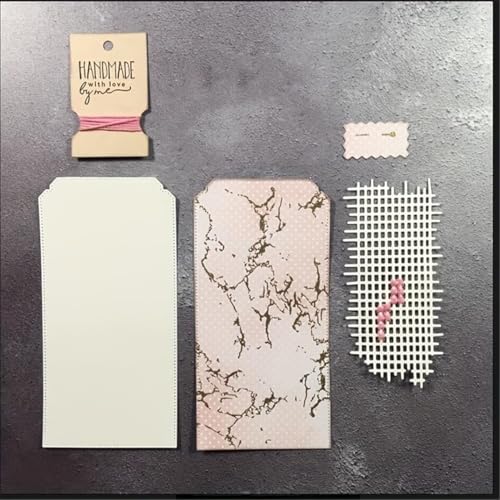 Scrapbooking Die-Cuts for Card Making, Christmas Metal Cutting Dies, Paper Craft Punch Template, Background Embossing Stencils, DIY Album Décor (Grid A-10.5x5.3cm) - color: Grid A-10.5x5.3cm