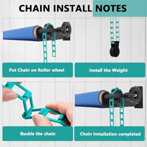MagicLine Photography Backdrop Wall Mount 1 Roller Support System,Manual Photo Background Holder for Ceiling/Light Stand Mount & 2 Hooks,2 Expand Bars,1 Chain,Backdrop Stand for Home Studio