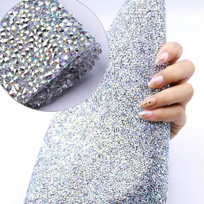 EBANKU Shiny Nail Table Mat, Nail Art Hand Rest Pad for Nail Art Cushion Pillow, Washable Portable Manicure Tool Salon Practice Hand Holder（Silver） - color: Silver