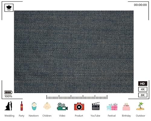 Trykid 9x6ft Dark Blue Denim Fabric Backdrop Woven Jean Texture Casual Material Surface Photography Background Fashion Craft Rustic Party Decoration Tapestry Photo Studio Prop Fabric - size: 9x6ft