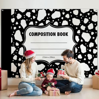 5x7ft Photography Backdrop Backdrop Notebook Paper Welcome First Day School Composition Classroom Photo Backdrop Photography Background for Photoshoot Portrait Video Party Photo Studio Prop Booth - color: Color6