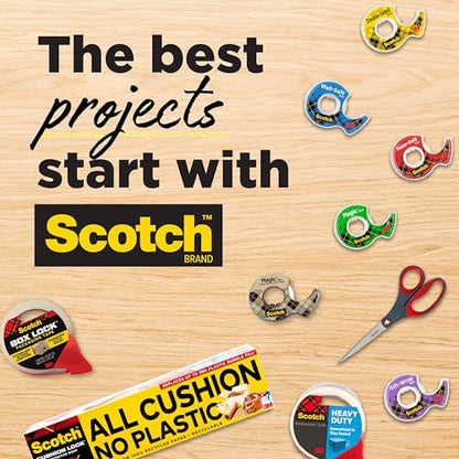 Scotch Magic Tape with Scotch Desktop Dispenser,6 Rolls of 3/4" x 1000" Each Plus 1 Desktop Tape Dispenser,Great for Repair,Wrapping and Office Applications,(Pack of 12) - size: 6 Rolls (Pack of 12)