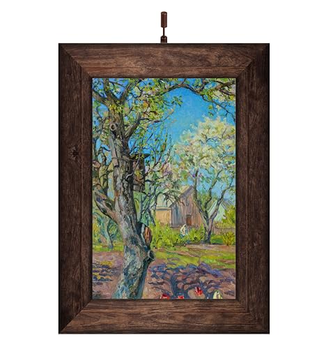 Situ Lighting: Cordless and Rechargeable LED Art and Picture Light - Rechargeable Micro Series - 3000K - USA Made - color: Bronze Antique, size: Standard 11" (Artwork up to 24"W x 30"T)