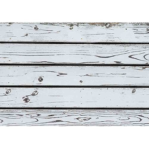 wall26 - White Wood Plank Wall Texture Background - Removable Wall Mural | Self-Adhesive Large Wallpaper - 66x96 inches - color: Artwork - 07, size: 66"x96"