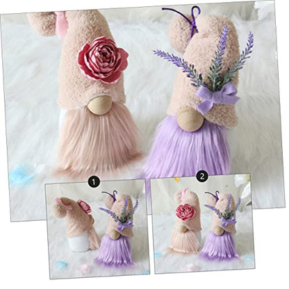 Zerodeko Creative Faceless Gnome Doll Ornament for Home Decor Cute Festival Decoration for Walls Windows and Photography Props Adds Warmth and Mystery to Your Space