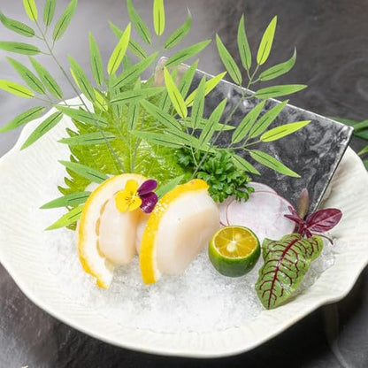 Luxshiny 10pcs Japanese Style Artificial Leaf Sushi Plate Decoration Food Photography Props Sashimi Tray Realistic Leaf Decor for Dining and Entertaining