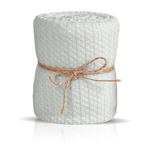 Baby Wrap: Newborn Photography Prop. Boy or Girl Swaddle and Receiving Blanket for Newborn Photo Props (Frosted Mint) - color: Frosted Mint
