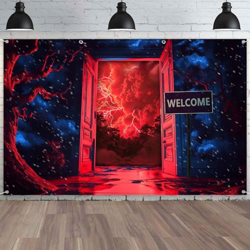 TOAOFY10×8ft Terrify Forest Backdrop, Halloween Party Backdrop, Social Media Birthday Party Decorations, Witch Photo Booth Studio Props TAYTK101 - size: 10x8ft