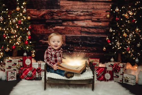 Kate 7x5ft Wood Photography Backdrop Vintage Brown Retro Shiplap Photo Party Background Rustic Backdrop for Photography - color: Wood 1, size: 7x5ft
