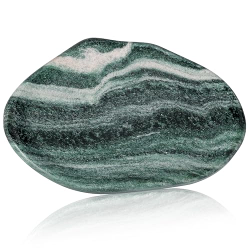 BCS Marble Jewelry Tray Trinket Dish, Decorative Cloud Vanity Key Tray for Women, Perfume Ring Holder Dish for Ring Earring, Cute Jewelry Plate Bowl Aesthetic Room Decor（Green） - color: VERDE LAPPONIA
