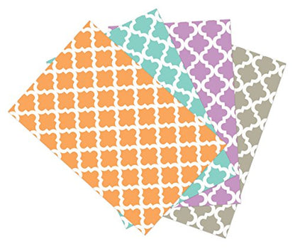 Ella Bella Photography Backdrop Paper, Assorted Mediterranean (1 ea.: Peach, Mint, Lavender & Gray), 48" x 12', 4 Rolls - style: Assorted Mediterranean