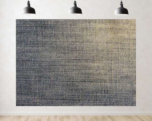Trykid 7x5ft Washed Blue Denim Texture Backdrop Woven Jean Material Faded Gradient Surface Photography Background Casual Fashion Craft Party Decoration Tapestry Photo Studio Prop Fabric - size: 7x5ft