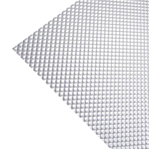 F12-100/2246-4 Pack | Replacement Fluorescent Light Cover | Flat Sheet Clear Prismatic Acrylic | Light Fixture Covers from Fluorolite | 22.5"x46.5"x.100 | 4 Pack