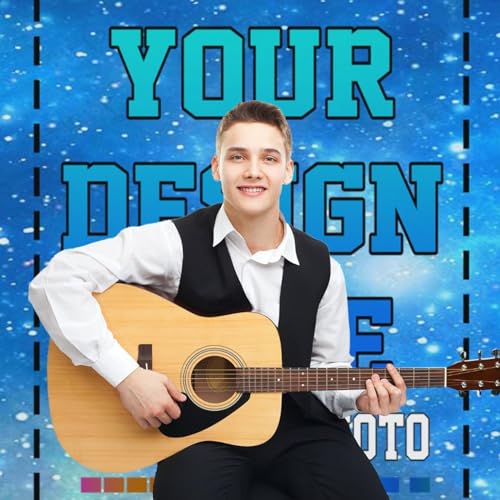 Custom Backdrop, Personalized Backdrops Photography Cloth Add Design Your Own Photo Logo Text, Customize Backdrop for Video Studio Portrait Photoshoot Parties Photography Screen Sheet 56"×98" - size: 56"×98" / 142×250CM