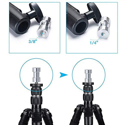FOTYRIG Camera Speedlite Mount Flash Stand Bracket Umbrella Holder Shoe Mount Compatible with Nikon Pentax Olympus Nissin Metz and Other Speedlite Flashes E Type-2 Pack