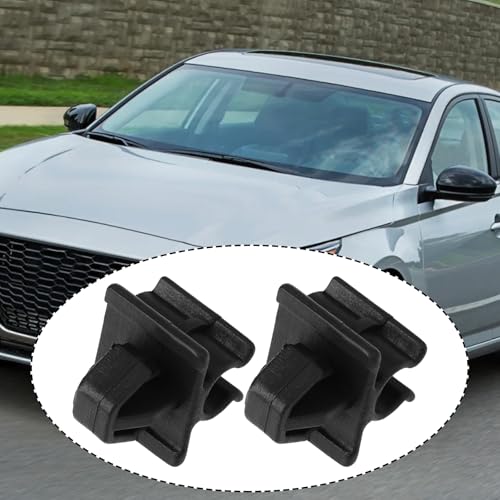 SING F LTD 4Pcs Car Hood Support Prop Rod Holder Clip 65722-JA000 65722JA000 Compatible with Nissan Altima 2007-2024 6.5x10.5x22.3mm