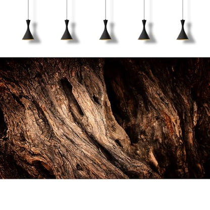 Tree Trunk Texture Aquarium Background Wood Tree Bark Reptile Tank Background Aged Rough Natural Wooden Bark Habitat Terrarium Background Wooden Textured Aquarium Fish Tank Background Decor 48x24in - size: 48(W)x24(H)inches/ 120(W)*60cm(H)
