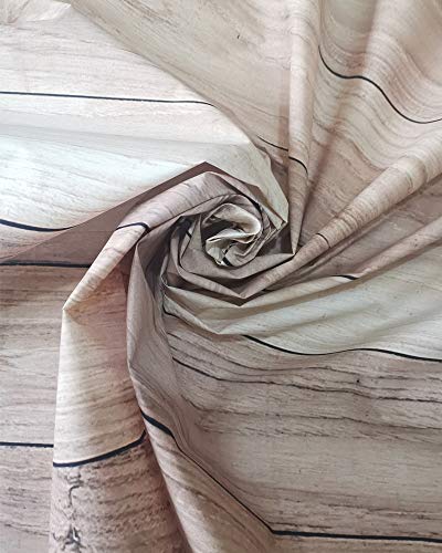 Natural Light Brown Wood Plank Photography Backdrop Realistic Wooden Texture Photo Background for Portrait Product, Studio DIY Projects 7x5FT 11789