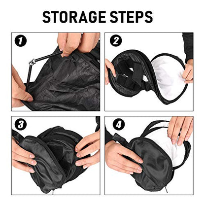 Andoer Multifunctional 410mm Mini Portable Foldable Flash Diffuser Easy-fold Design Softbox for Flash Speedlite Soft Filter