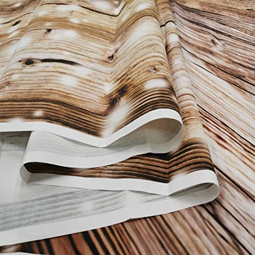 8x8ft Rustic Wood Vinyl Photography Backdrop Nostalgia Wood Floor Photo Backdrop Baby Newborn Photo Studio Props JLT10359 - size: 8x8FT