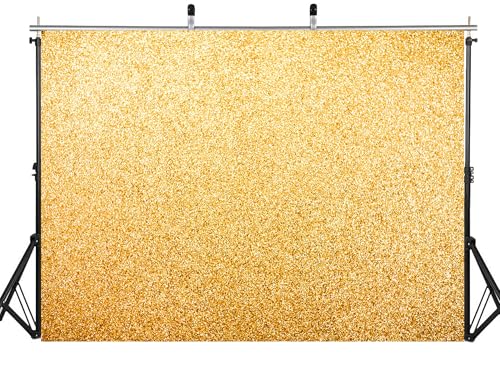 7x5ft Fabric Fine Gold Glitter Texture Backdrop Shimmering Golden Particles Smooth Sparkle Surface Photography Background Luxe Decor Scene Party Decor Home Tapestry Photo Props - size: 7X5ft
