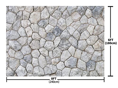 Mehofond Brick Stone Wall Photography Background Home Decor Party Photo Shooting Birthday Party Decoration Backdrop Banner Studio Photo Props 8x6ft - size: 8x6ft