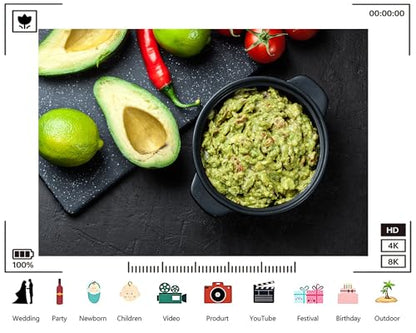 Trykid 10x6.5ft Fresh Guacamole Ingredients Backdrop Rustic Black Stone Kitchen Surface Food Photography Background Cooking Culinary Dinner Party Decoration Tapestry Photo Booth Prop Fabric Backdrop - size: 10x6.5ft