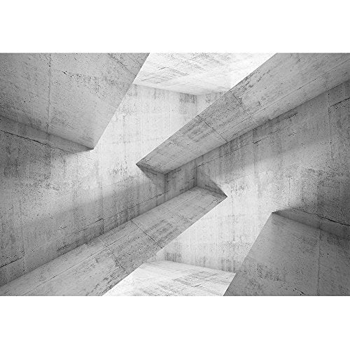 wall26 - Abstract Concrete Construction Background - Removable Wall Mural | Self-Adhesive Large Wallpaper - 66x96 inches - color: Artwork - 17, size: 66"x96"