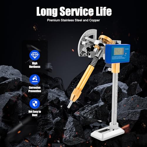 Digital Display Angle Manipulator，Gem Faceting Machine Angle Polishing Handle，High Precision Grinding Faceted Manipulator Jade Jewelry Faceting Machine Faceting Equipment 96 Index Wheel