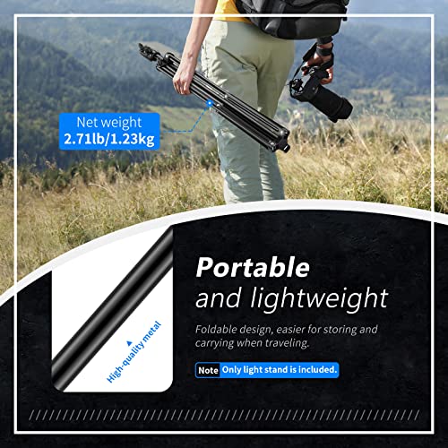 Neewer Photography Light Stand, 3-6.6ft/92-200cm Adjustable Sturdy Tripod Stand for Reflectors, Softboxes, Lights, Umbrellas, Load Capacity: 17.6lb/8kg - style: 200cm/1 Pack