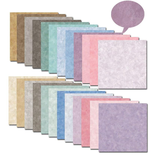 24 Sheets Scrapbook Paper Solid Colors - Double-Sided Earth Tone Craft Sheets for DIY Decorative Background Card Making Photo Album Junk Journal Decor, 12"x12" (Romantic Tone) - color: Romantic Tone