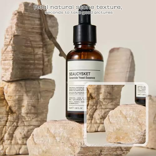 5PCS Original Design Product Photography Backdrop Irregular Natural Texture Rocks Photo Props for Food Jewelry Cosmetic Makeup Photoshoot