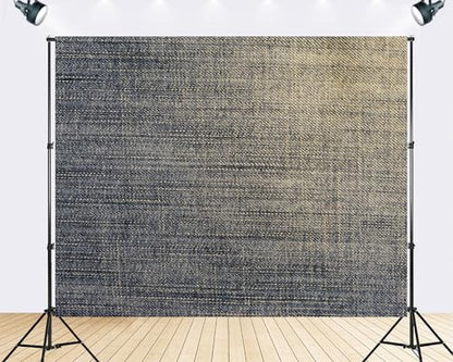 Trykid 6x6ft Washed Blue Denim Texture Backdrop Woven Jean Material Faded Gradient Surface Photography Background Casual Fashion Craft Party Decoration Tapestry Photo Studio Prop Fabric - size: 6x6ft