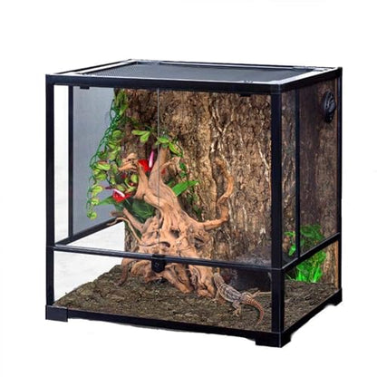 Hamiledyi 2PCS Cork Terrarium Background 15.7x11.8in Natural Cork Large Bark Backdrop Reptile Climbing Mat Habitat Decor for Spider Lizard Chamelon Turtle Beared Dragon - size: 2PCS-15.7x11.8in