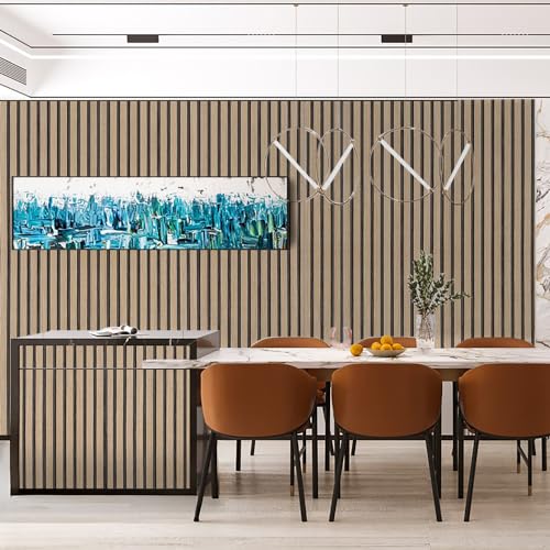 Brown Wood Slat Peel and Stick Wallpaper - 17.5"x300" Textured Faux Wood Self-Adhesive, Waterproof Removable Wall Panel for Bedroom, Kitchen, Accent Wall - Easy Install - color: Dark Brown, size: 17.5" x 300"