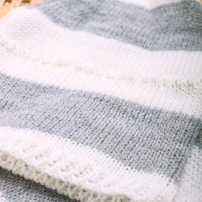 Newborn Baby Photo Shoot Props Girl Boy Crochet Knit Hat Costume Stripe Hat Pants Overalls Photography Props - color: White B