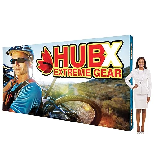 Custom Fabric Pop Up Straight Display, Trade Show Display Backdrop Booth, Hook and Loop Step and Repeat Backdrop for Trade Show Backdrops (Graphic Only, 15ftx8ft) - size: 15ftx8ft