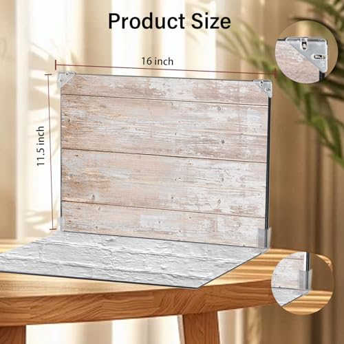 7Pcs 14Patterns Table Photo Backdrop Board Small Product Photography Suitable for Food,Jewelry,Cosmetics(Small Size 16.5x11.5in)