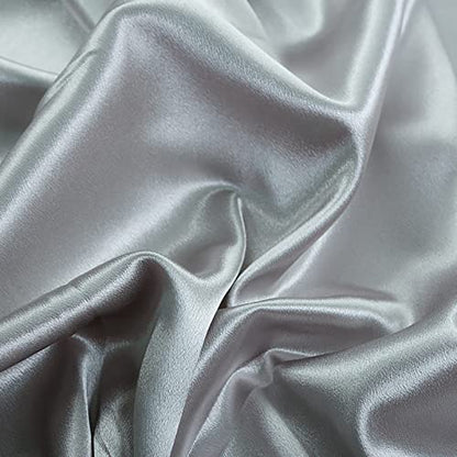Satin Photography Background Silk, Glossy Fabric Cloth Backdrops for Goods, Crafts, Jewelry, Cosmetics, Food Photoshoot and Flat Lay (Gray, 3.3×2.5ft/100×75cm) - color: Gray, size: 100 × 75 cm