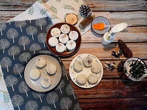 Selens 22x35 inch (56x88cm) 2 in 1 Photography Background Props Wood Brick Wall Marble Pattern Backdrop for Flat Lay Food Jewelry Cosmetics Makeup Small Product Photography, 3 Pieces 6 Graph - color: Set A